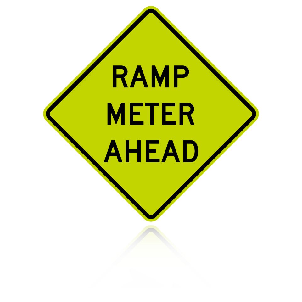 MUTCD W3-7 Ramp Meter Ahead