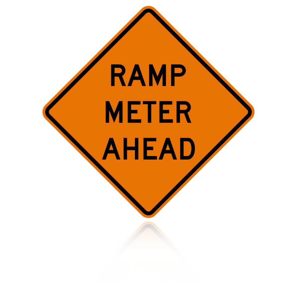 MUTCD W3-7 Ramp Meter Ahead