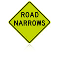 MUTCD W5-1 Road Narrows