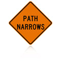 MUTCD W5-4A Path Narrows