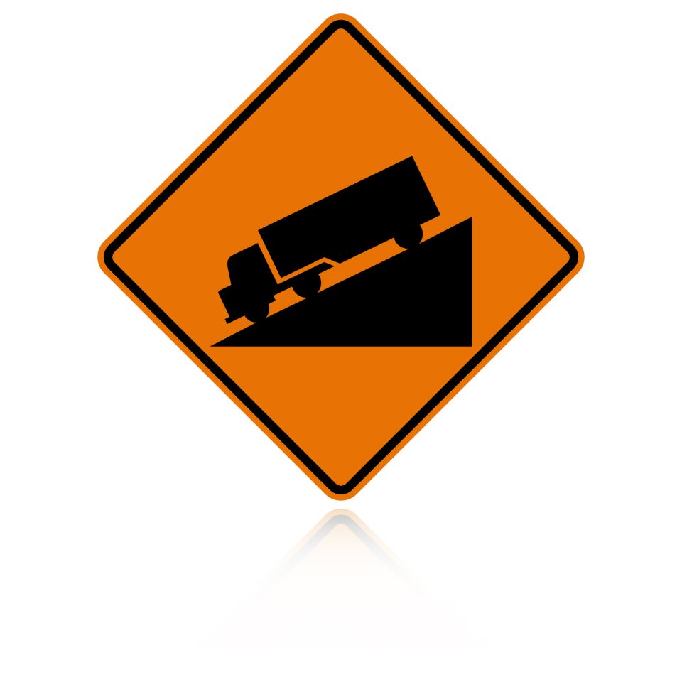 MUTCD W7-1 Hill