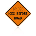 MUTCD W8-13 Bridge Ices Before Road