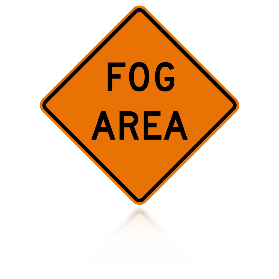 MUTCD W8-22 Fog Area