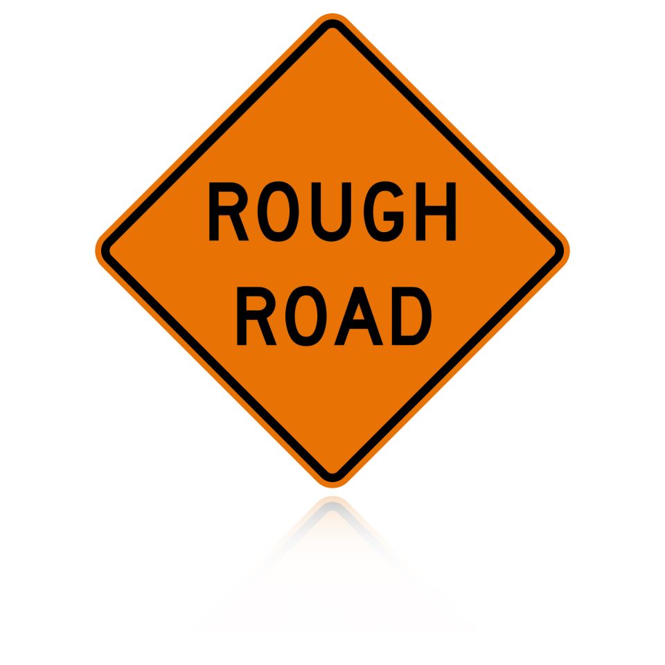 MUTCD W8-8 Rough Road