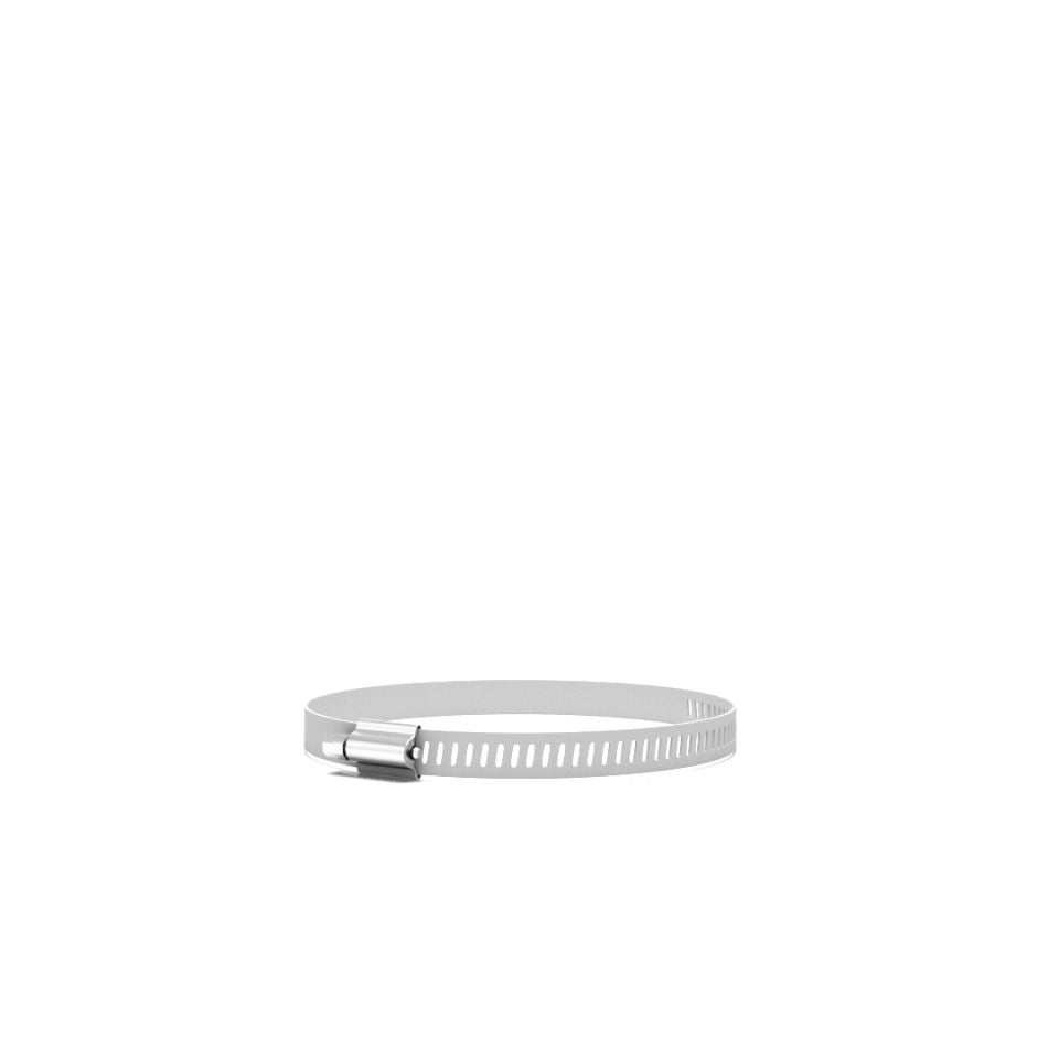 Stainless Steel Worm/Hose Clamp - 4" to 5"