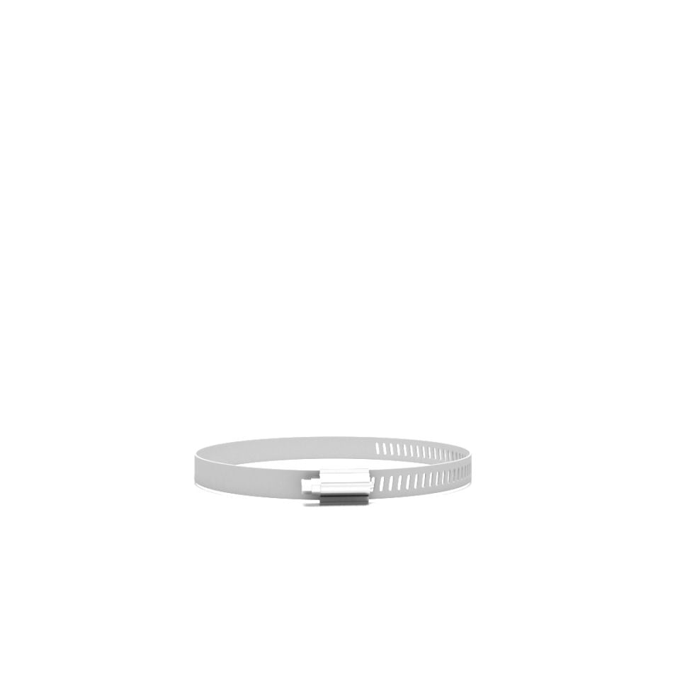 Stainless Steel Worm/Hose Clamp - 4" to 5"