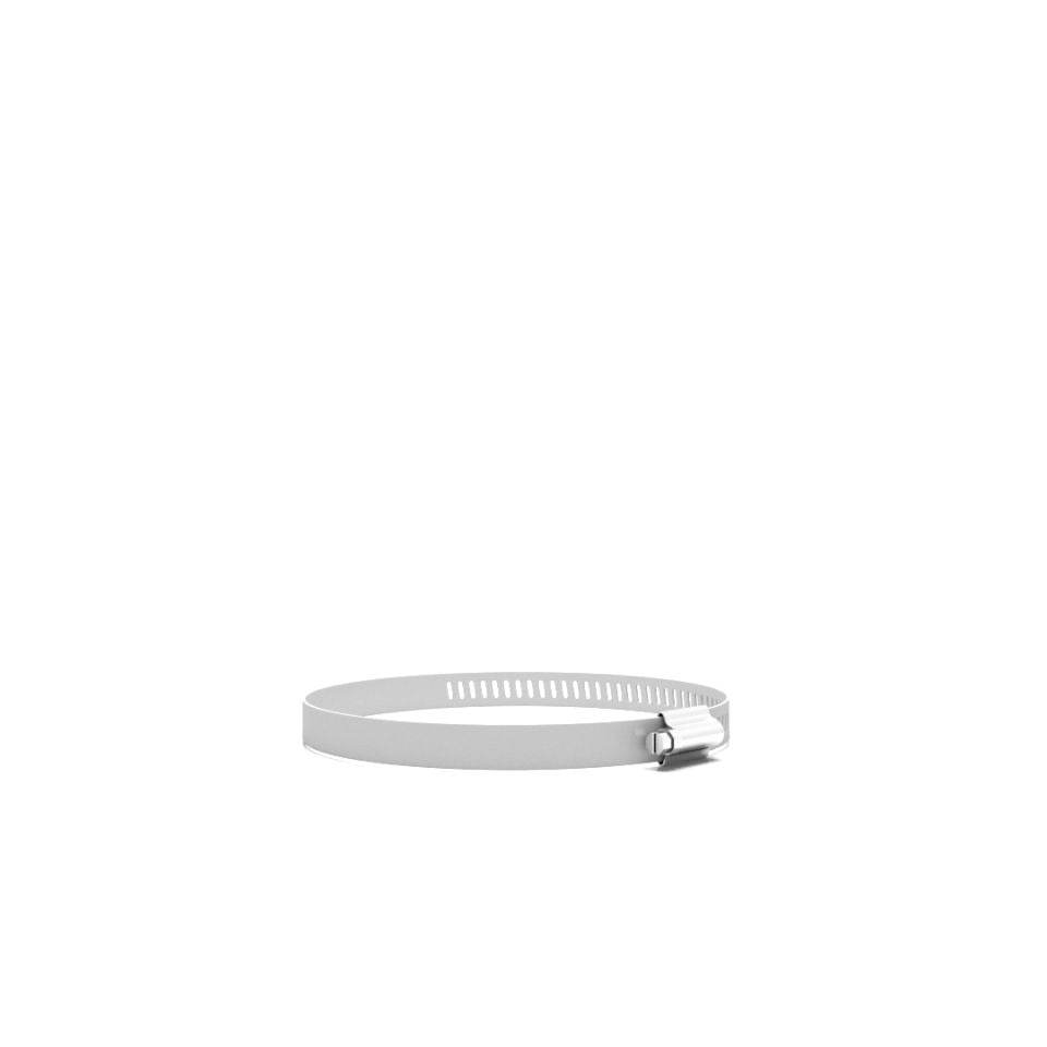 Stainless Steel Worm/Hose Clamp - 4" to 5"