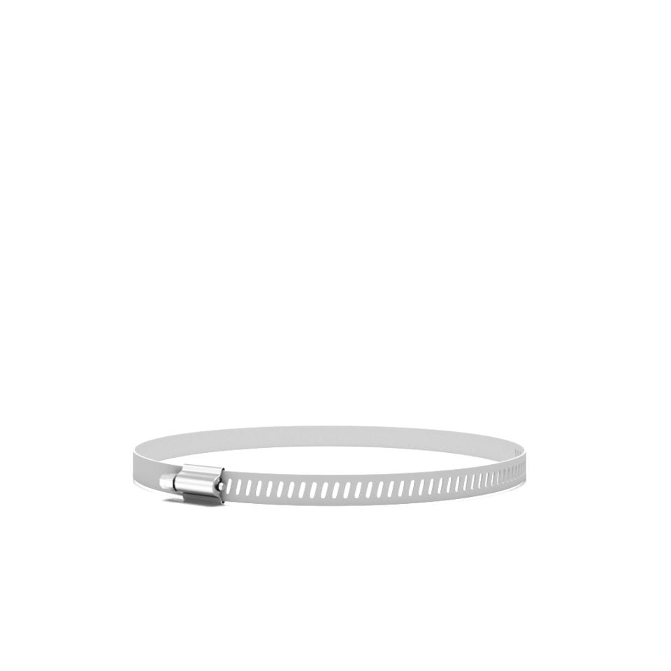 Stainless Steel Worm/Hose Clamp - 7.6" to 8.5"