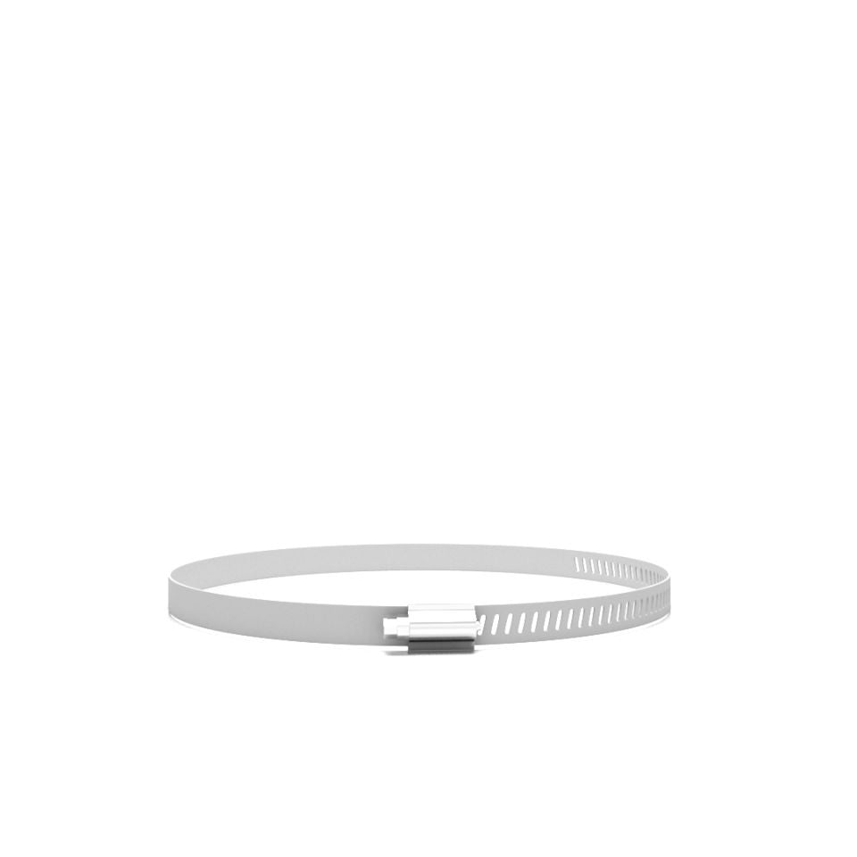 Stainless Steel Worm/Hose Clamp - 7.6" to 8.5"