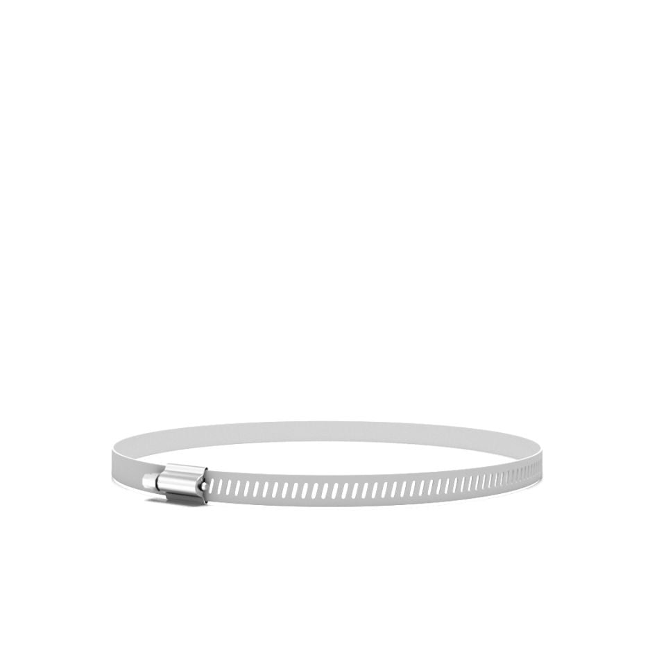 Stainless Steel Worm/Hose Clamp - 8.4" to 9.3"