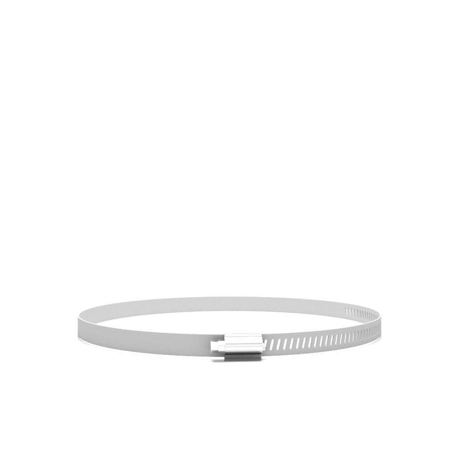 Stainless Steel Worm/Hose Clamp - 8.4" to 9.3"