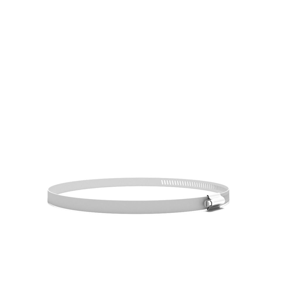 Stainless Steel Worm/Hose Clamp - 8.4" to 9.3"