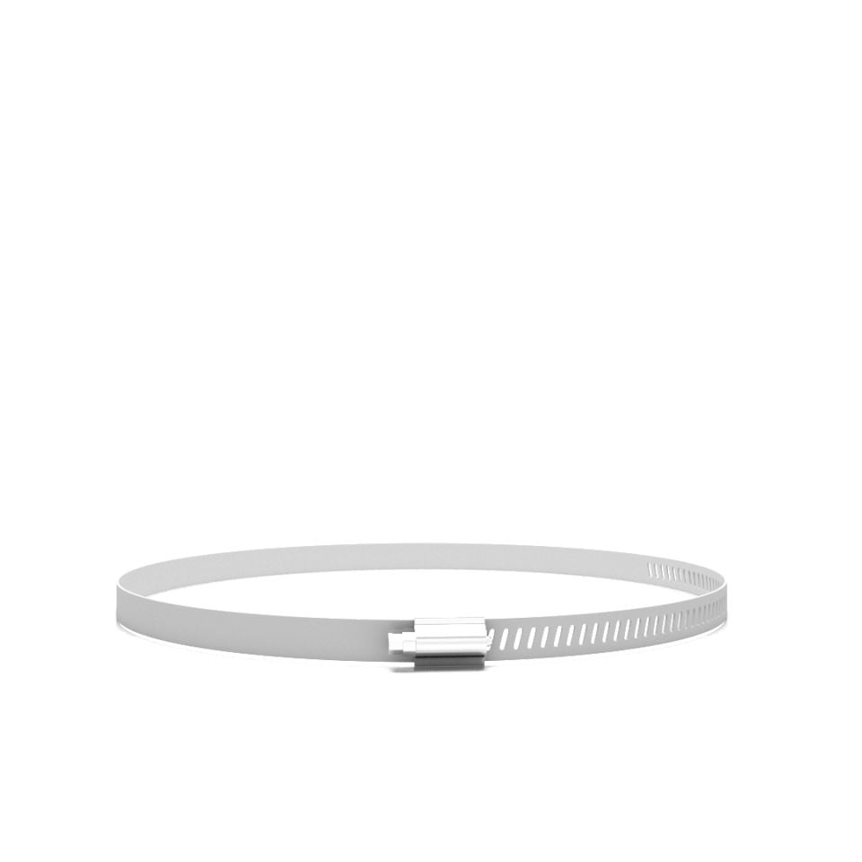 Stainless Steel Worm/Hose Clamp - 9" to 10"