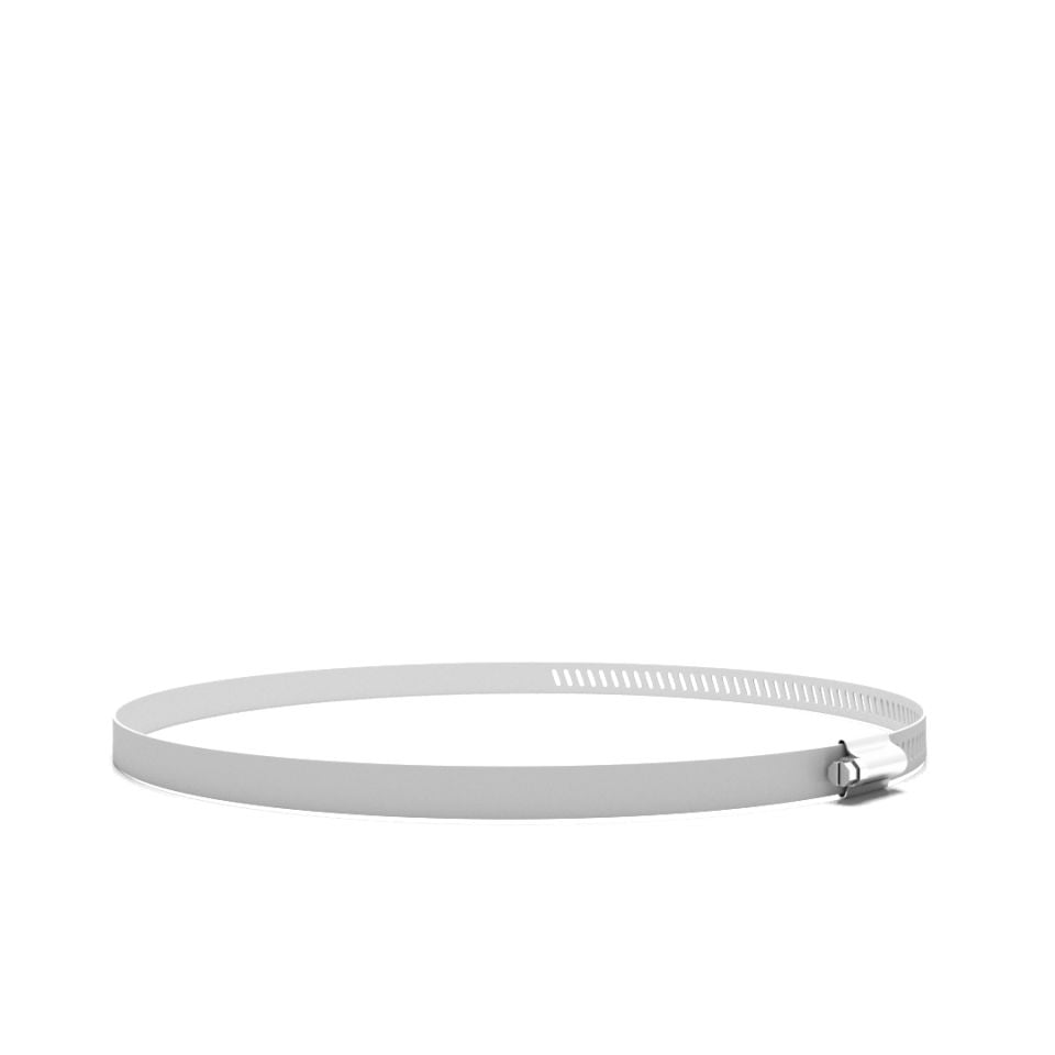 Stainless Steel Worm/Hose Clamp - 9.9" to 10.8"