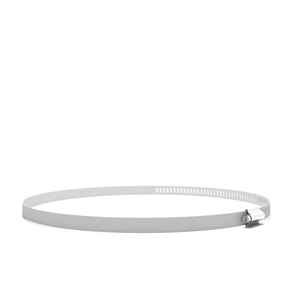 Stainless Steel Worm/Hose Clamp - 10.6" to 11.5"