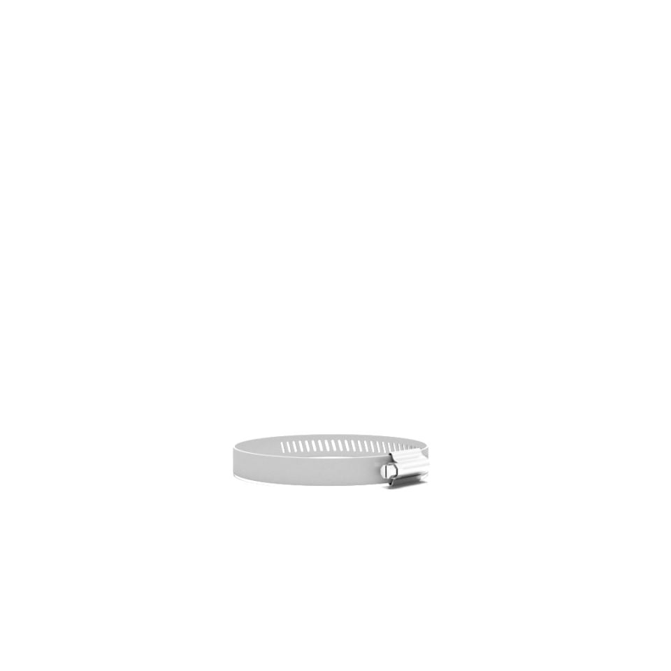 Stainless Steel Worm/Hose Clamp - 2.3" to 3.2"