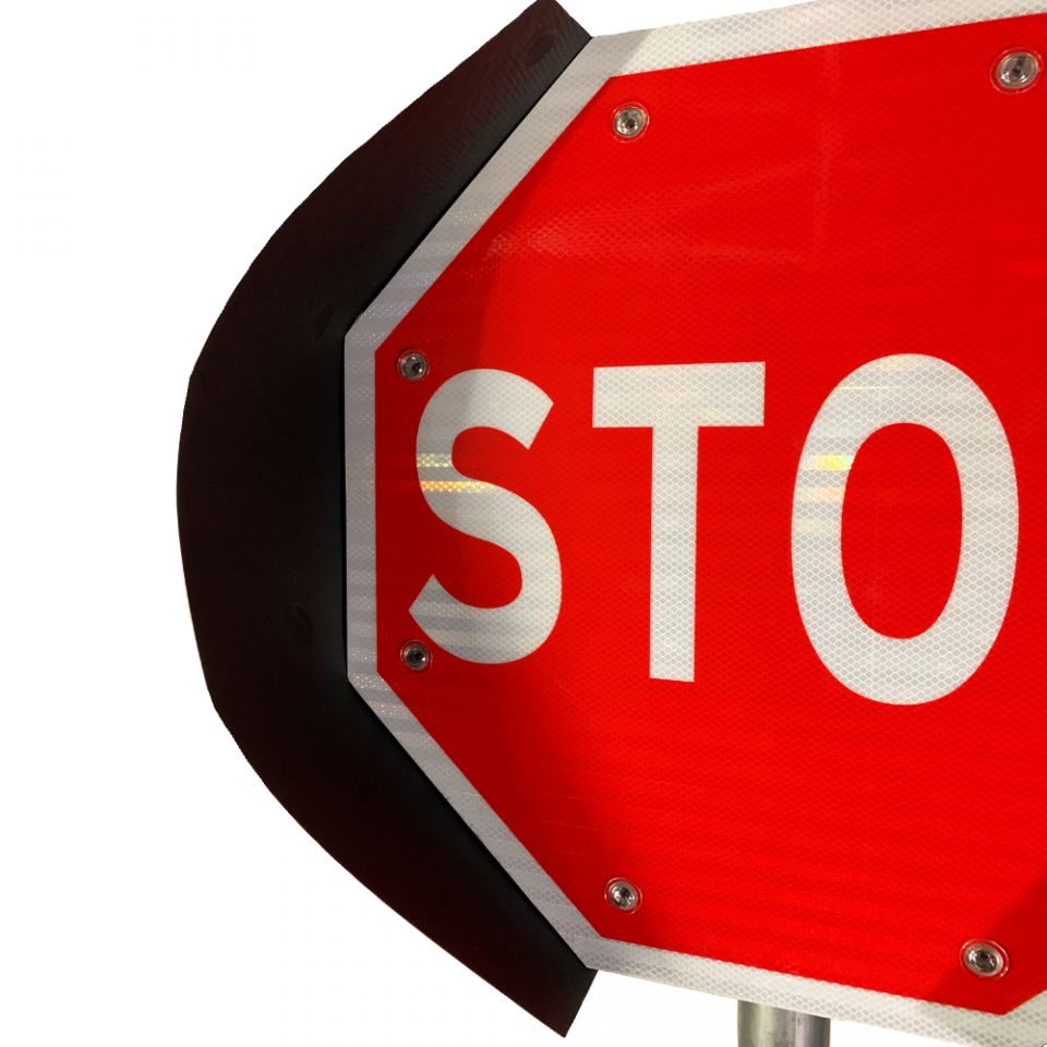 Side Blinders for Stop Signs