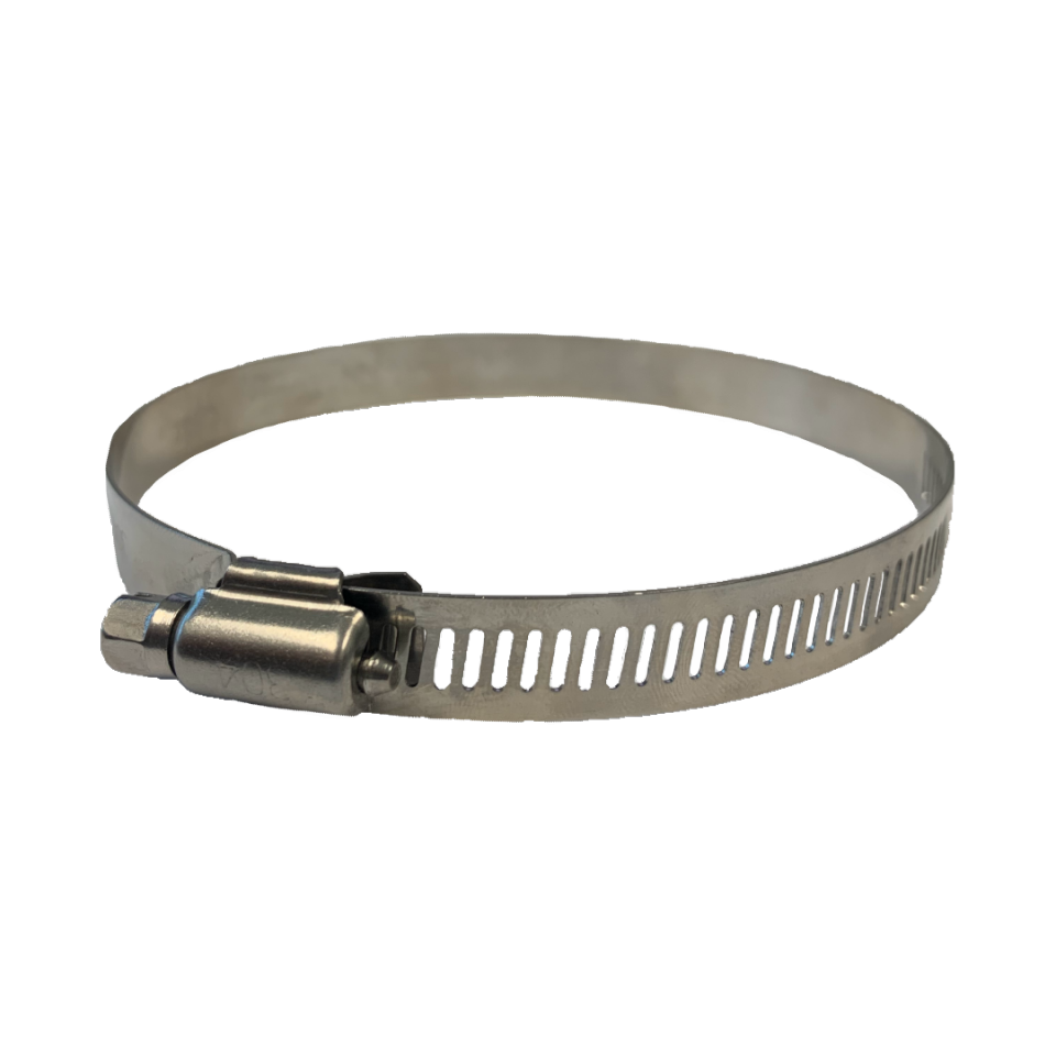 Stainless Steel Worm/Hose Clamp - 0.8" to 1.7"